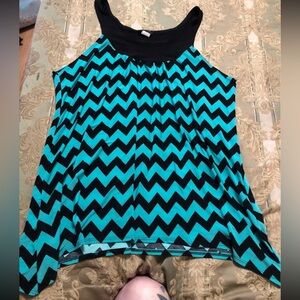 Star Vixen flowy Chevron tank